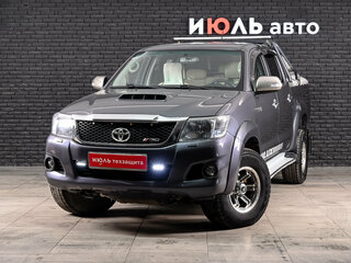 2014 Toyota Hilux VII Рестайлинг, серый, 2180000 рублей, вид 1