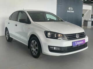 2019 Volkswagen Polo V Рестайлинг, белый, 1186000 рублей, вид 3