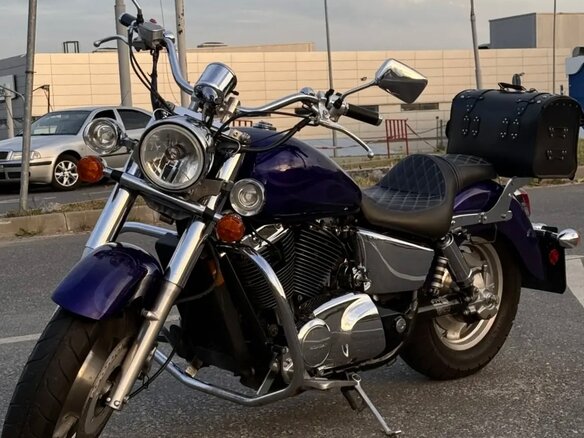 2004 Honda VT 1100, фиолетовый, 550000 рублей - вид 7