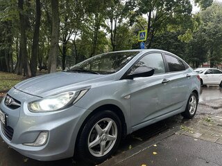 2012 Hyundai Solaris I, серый, 680000 рублей, вид 1