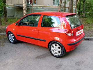 2005 Hyundai Getz I, красный, 400000 рублей, вид 4