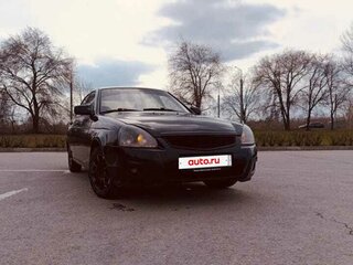 2007 Lada (ВАЗ) Priora I, чёрный, 200000 рублей, вид 2