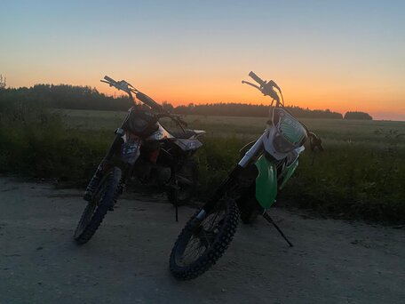 2017 BSE MX 125, зелёный, 55000 рублей, вид 2
