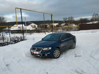 2006 Volkswagen Passat B6, синий, 600000 рублей, вид 5