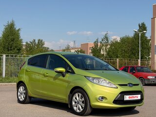 2010 Ford Fiesta Mk6, зелёный, 565000 рублей, вид 1