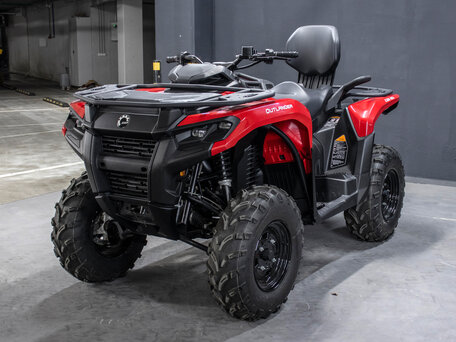 2023 BRP Can-Am Outlander MAX 500, красный, 1561924 рублей, вид 1