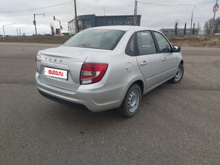 2024 Lada (ВАЗ) Granta I Рестайлинг, серебристый, 1110000 рублей, вид 2