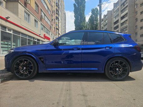 2022 BMW X3 M Competition I (F97) Рестайлинг, синий, 7900000 рублей, вид 5
