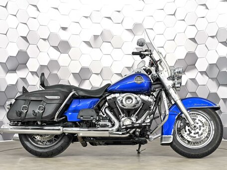 2008 Harley-Davidson Road King, синий, 977000 рублей, вид 3