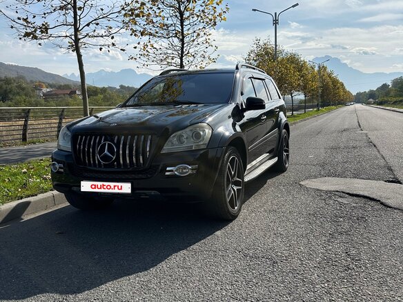2008 Mercedes-Benz GL-Класс 500 I (X164), чёрный, 1500000 рублей