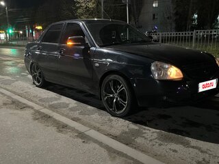 2007 Lada (ВАЗ) Priora I, чёрный, 160000 рублей, вид 2
