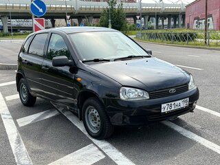 2012 Lada (ВАЗ) Kalina I, чёрный, 189000 рублей, вид 1