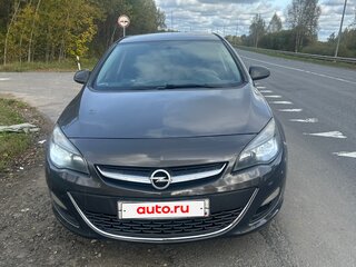 2014 Opel Astra J Рестайлинг, серый, 730000 рублей, вид 2