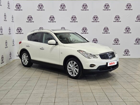 2011 Infiniti EX EX25 I (J50), белый - вид 2