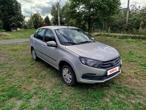 2023 Lada (ВАЗ) Granta I Рестайлинг, серебристый, 700000 рублей - вид 3