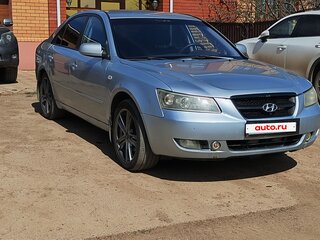 2007 Hyundai Sonata V (NF), серебристый, 414000 рублей, вид 3