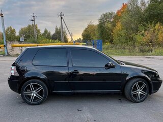 1999 Volkswagen Golf IV, чёрный, 300000 рублей, вид 3