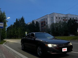1996 Toyota Mark II VII (X90), коричневый, 650000 рублей, вид 3