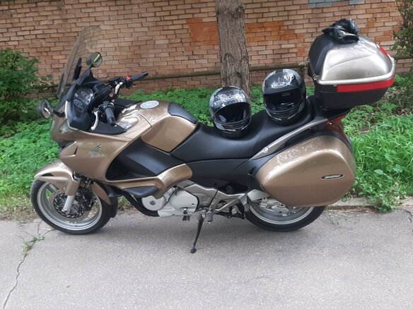 2007 Honda NT700V Deauville, серебристый, 450000 рублей - вид 4
