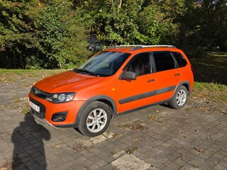 2015 Lada (ВАЗ) Kalina Cross II, оранжевый, 665000 рублей, вид 2