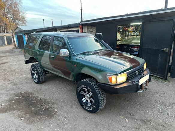 1995 Toyota 4Runner II, зелёный, 550000 рублей