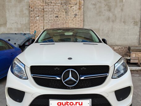 2019 Mercedes-Benz GLE Coupe 350 d I (C292), белый, 4680000 рублей, вид 2