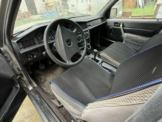 1990 Mercedes-Benz 190 (W201), серый, 155000 рублей, вид 5