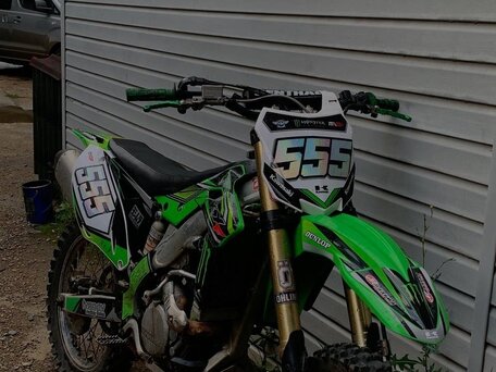 2015 Kawasaki KX 250, зелёный, 370000 рублей, вид 3