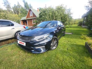 2019 Kia Optima IV Рестайлинг, синий, 2050000 рублей, вид 2