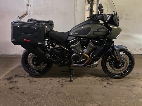 2021 Harley-Davidson Pan America Special, зелёный, 1300000 рублей, вид 3