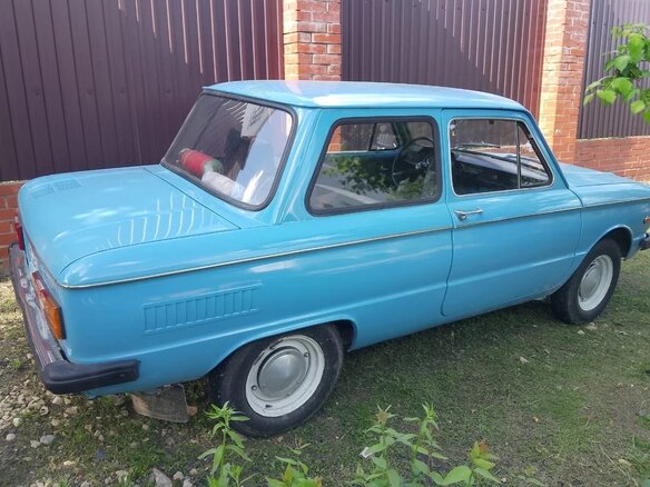 1987 ЗАЗ 968 М, голубой, 500000 рублей - вид 7