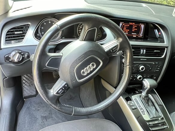 2013 Audi A4 IV (B8) Рестайлинг, чёрный, 1350000 рублей - вид 5