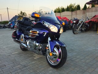 2002 Honda GL 1800 Gold Wing, синий, 630000 рублей, вид 5
