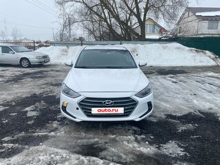 2018 Hyundai Elantra VI (AD), белый, 1390000 рублей, вид 2
