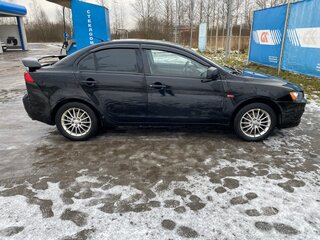 2008 Mitsubishi Lancer X, чёрный, 550000 рублей, вид 3