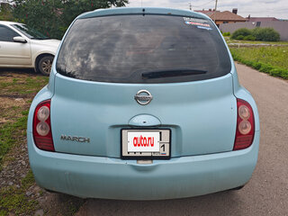 2005 Nissan March III (K12), голубой, 350000 рублей, вид 3