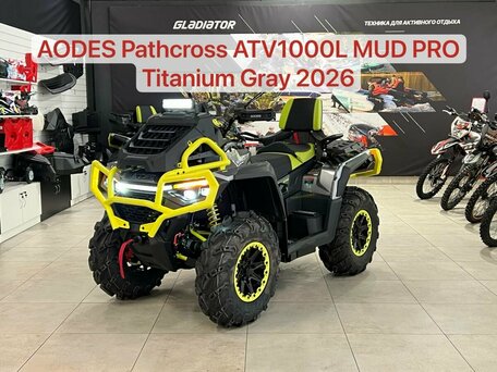 2026 AODES (Odes) Pathcross 1000 Mud Pro, серый, 1545000 рублей, вид 1