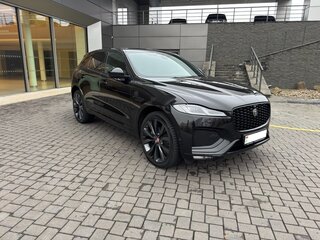 2021 Jaguar F-Pace I Рестайлинг, чёрный, 3950000 рублей, вид 3