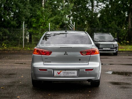 2008 Mitsubishi Lancer X, серебристый, 385000 рублей, вид 4
