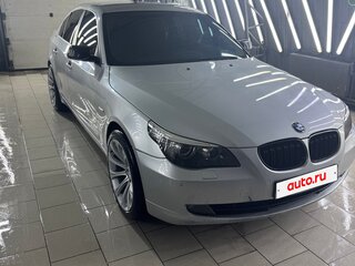 2009 BMW 5 серии 525i V (E60/E61) Рестайлинг, серебристый, 1200000 рублей, вид 5