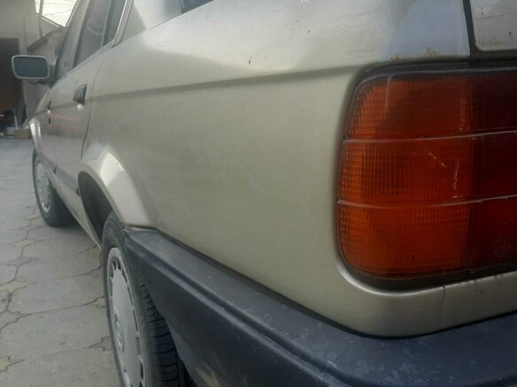 1988 BMW 3 серии 318i II (E30), серебристый, 400000 рублей - вид 7
