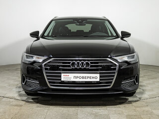 2018 Audi A6 40 TDI V (C8), чёрный, 2899700 рублей, вид 2