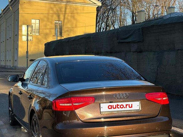 2014 Audi A4 IV (B8) Рестайлинг, коричневый, 1100000 рублей - вид 5