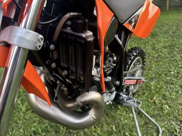 2008 KTM 50 SX, оранжевый, 99999 рублей - вид 6