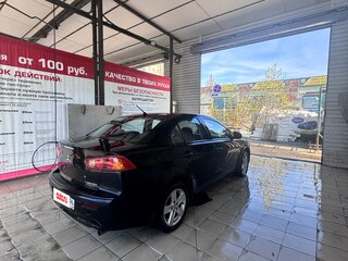 2007 Mitsubishi Lancer X, чёрный, 615000 рублей, вид 4
