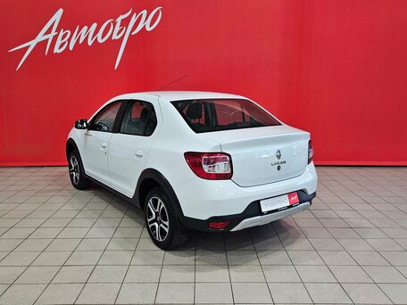 2022 Renault Logan Stepway II Рестайлинг, белый, 1215000 рублей, вид 3