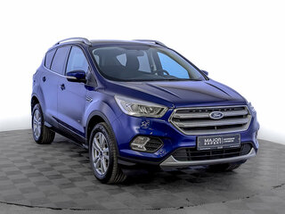 2018 Ford Kuga II Рестайлинг, синий, 1760000 рублей, вид 3
