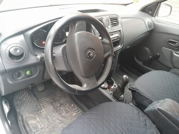 2015 Renault Logan II, белый - вид 10