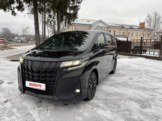 2021 Toyota Alphard III Рестайлинг, чёрный, 4600000 рублей, вид 1