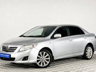 2008 Toyota Corolla X (E140, E150), серебристый, 849000 рублей, вид 3